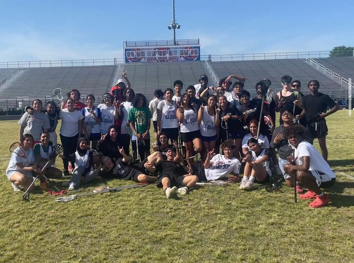 Lacrosse team team photo
