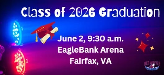 2026 Graduation June 2 9:30 am EagleBank Arena